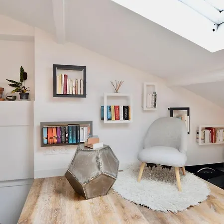 公寓 Elegant Duplex Near Place De La Nation *
